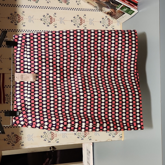 Ann Taylor NWT Size 0P multi color skirt - Picture 1 of 2